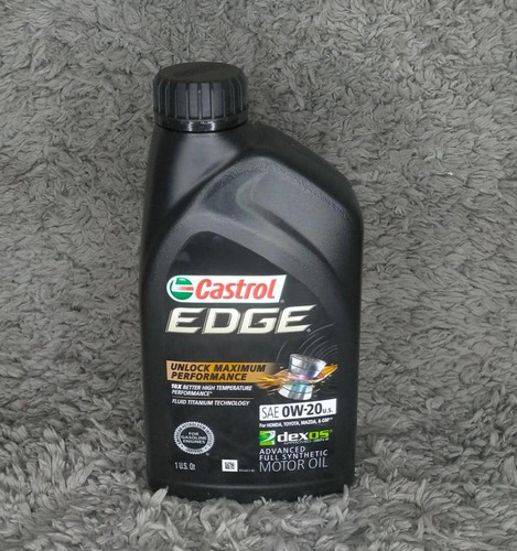 Aceite Castrol Edge Full Sintético Sae 0w-20