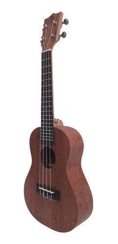 Imagen 4 de 10 de Ukelele Tenor Dy Mahogany Caoba Cuerdas Afinador Correa