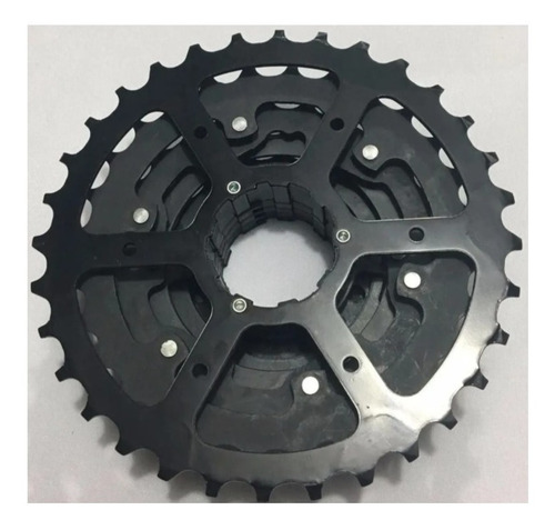 Imagem 2 de 3 de Cassete Shimano Hg200 8v 12/32 Dentes K7 Catraca Bicicleta