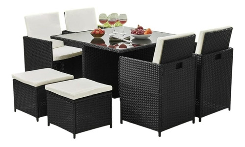 Comedor Rattan 9 Personas, Diseño Exclusivo