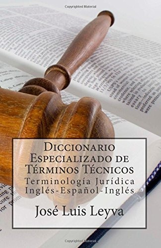 Diccionario Especializado De Términos Técnicos: Terminología