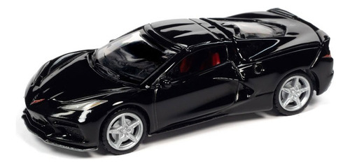 2020 Chevrolet Corvette Negro 1:64 Auto World