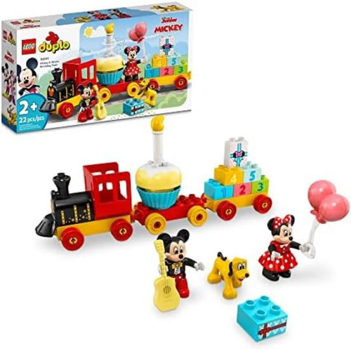 Lego Duplo Tren De Cumpleaños De Mickey Y Minnie Mouse De Di