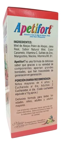 Apetifort Jarabe Apetito 240ml - g a $150