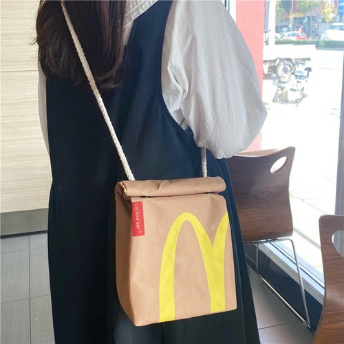 Bolsa Transversal Shoulder Bag Lateral Lanche Mcdonalds