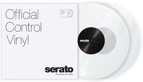 Serato Official Control Vinyl Clear (par)