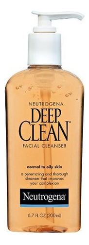 Neutrogena Deep Clean - Limpiador Facial Diario Con Ácido .