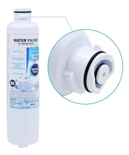 Imagen 7 de 9 de Filtro Agua Refrigerador Samsung 3 Pack Da29-00020 Original