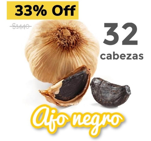 Ajo Negro Organico 32 Pz Diamante Gourmet 