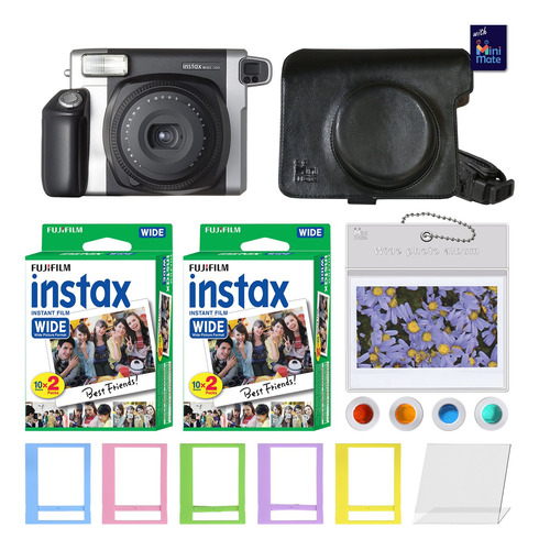 Fujifilm Camara Instantanea Instax Wide 300 Pelicula + Kit