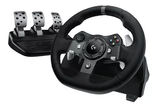 Volante Logitech G920 Driving Force para Xbox Series X|S, Xbox One e PC -  941-000122