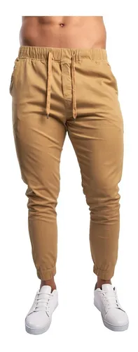 Pantalón Moda Jogger Hombre Beige Roosevelt 50104602 – SALVAJE TENTACIÓN