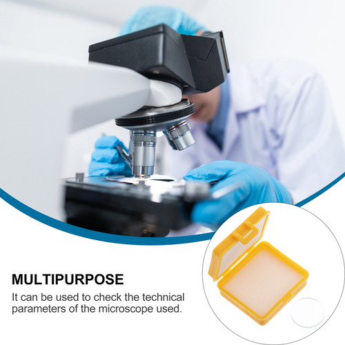 Microscopio De Micrómetro Ocular, Regla De Calibración