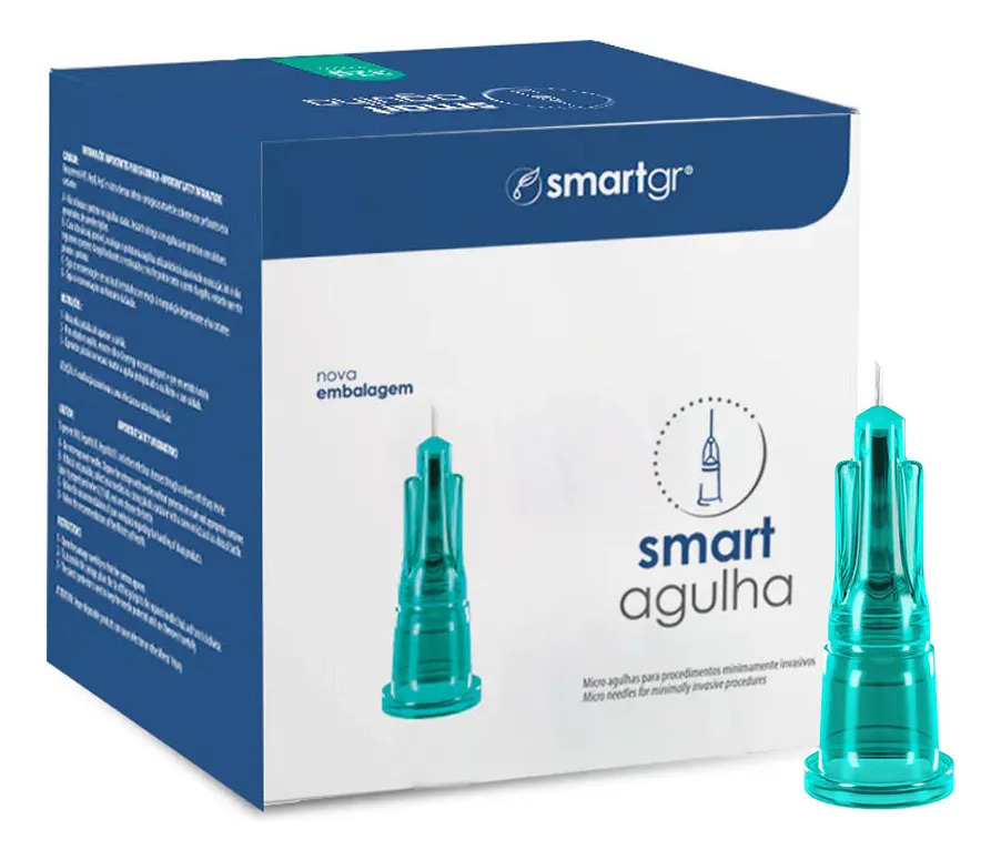 Agulha Para Toxina Botulínica 32gx4mm Cx 100uni Smart Gr