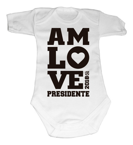 Pañalero Personalizado Vinil Textil Amlo Amlove Presidente