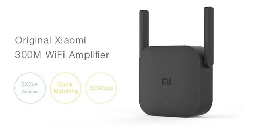 Repetidor De Señal Xiaomi Mi Wi-fi Range Extender Pro Color Gris