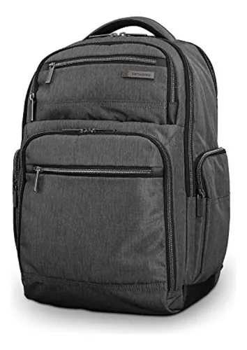 Samsonite Mochila moderna para laptop de doble disparo, Carbón Heather,  talla única , Mochila moderna de doble disparo para portátil : Electrónica  