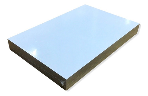 Imagen 1 de 8 de Madera Sublimable Nacional Mdf 3mm 20x30cm Pack 5 Unidades