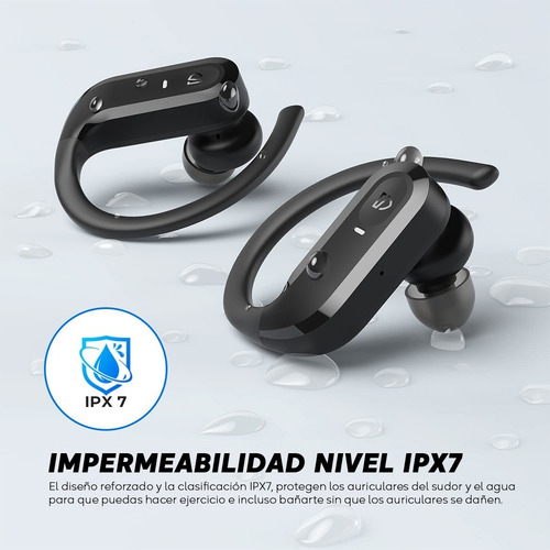 Imagen 6 de 10 de Auriculares Inalámbricos Soundpeats S5 Deportivos Truewings