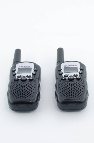 Radio Mini Walkie Talkies Bf T3 X 2 Baofeng Negro 22 Canales