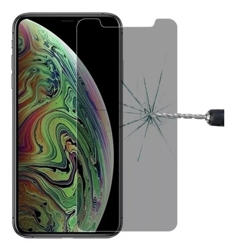 Imagen 1 de 2 de Vidrio Templado Privacy Ant Espia iPhone 11 11 Pro 11 P Max#