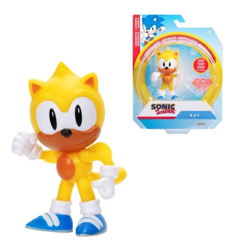 Figuras Articuladas Sonic The Hedgehog 10cm +accesorio Orig.