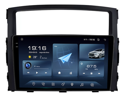 Multimidia Pajero Full 07/12 9p Android Carplay Iplay 64gb