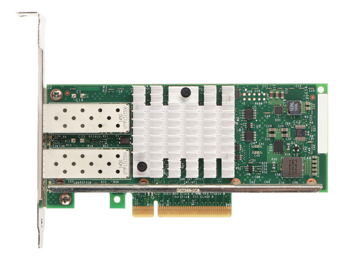 Adaptador De Placa De Rede Pcie Para Servidor De 10 Gbps 2 P