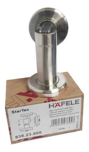 Imagen 4 de 4 de Reten Sujeta Puerta Magnetico Traba Hafele 938.23.000