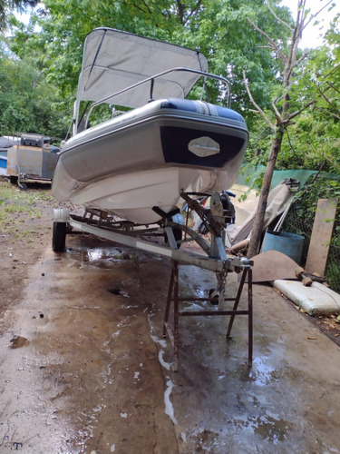 Imagen 6 de 15 de Semirrigido V Marine 470 Evinrude Etec 60 Hp -trailer .full