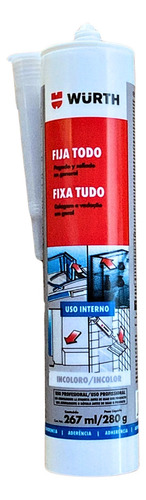 Cola Tudo Wurth Adere Até Debaixo Dágua Surpreendente 285g