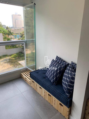 Imagem 18 de 30 de Apartamento Á Venda 68m² De Área Útil, No Edifício Glass Alphaville, Em Alphaville Barueri- Sp. 02 Dormitórios. - Ap0193