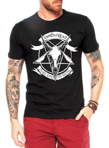 Camisa Camiseta Personalizada Banda Rock Lamb Of God