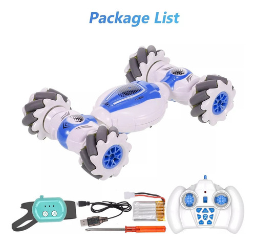 Carrito Con Sensor Acrobático Manual Lazhu Stunt Rc Car