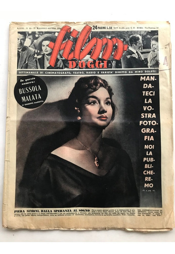 Revista Film D'oggi N° 21 Junio 1954