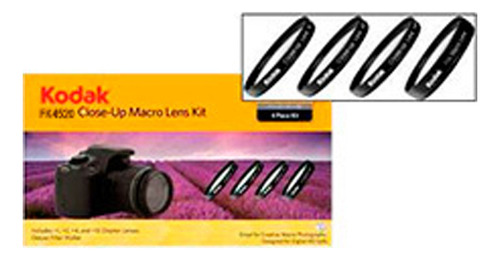 Kit 4 Filtros Macro 58mm Fk4580 -