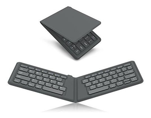 Teclado Bluetooth Plegable Moko, Teclado Inalámbrico Lfayh