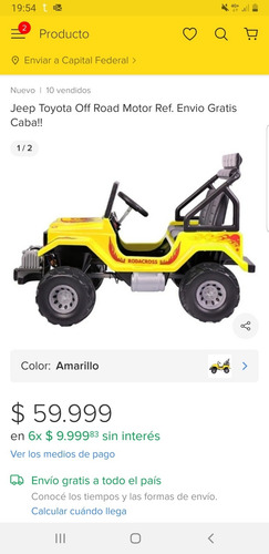 Jeep Toyota A Bateria