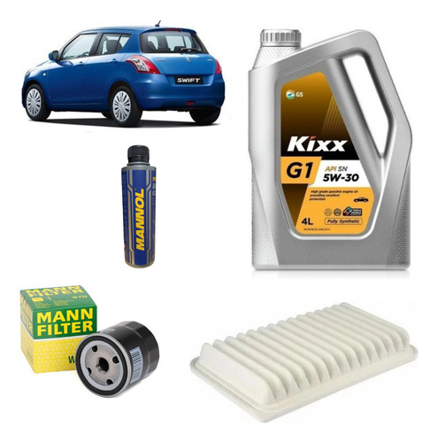 Kit Mantencion Para Suzuki Swift 1.2 2012-2017 5w30 Sint.
