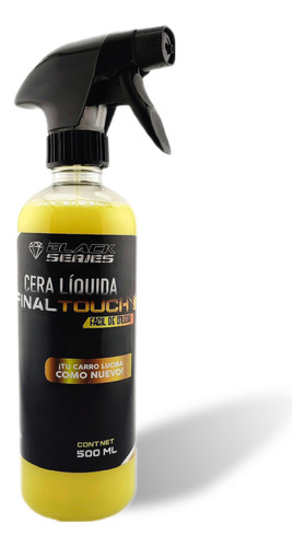 Cera Liquida Final Touch Black Series De Gardam 500ml