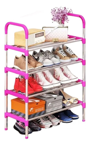 Pack2 Ho29605 Zapatera Multiuso Resistente De 4 Niveles En R