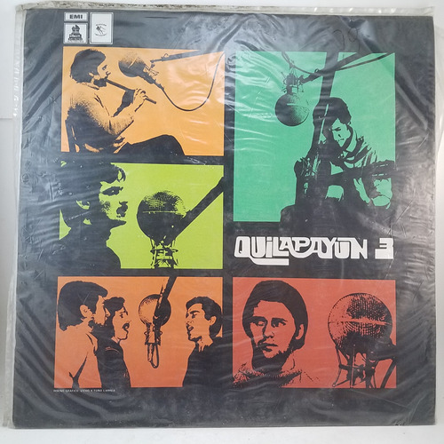 Quilapayun 3 Vinilo Lp Mb+ 1969