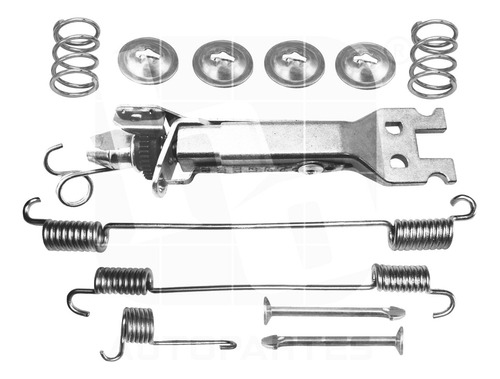 Regulador Freno Tambor, Kit, Renault Kangoo 2003-11, Par