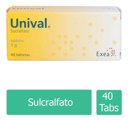 Unival 1g Caja Con 40 Tabletas