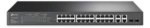 Switch Tp-link Fast Ethernet Jetstream Tl-sl2428p 28 Puertos