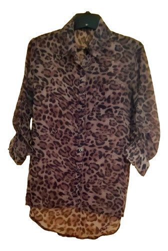 Camisa Animal Print Nueva Talla  M 