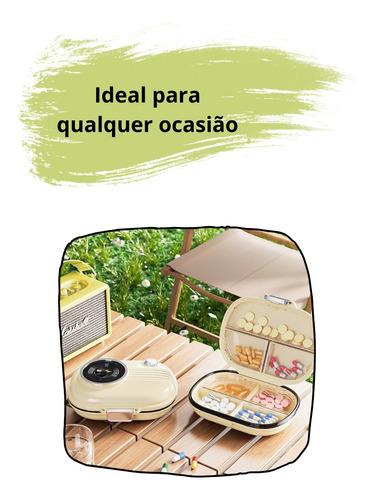 Porta Comprimidos Semanal Genérica 7 Compartimentos