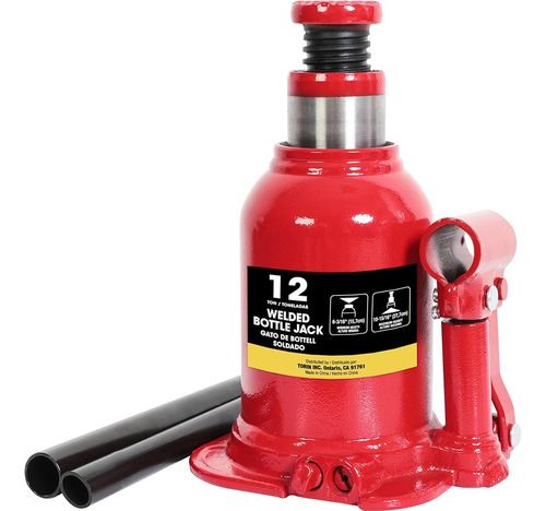 Big Red 12 Ton (24,000 Lbs) Torin Welded Hydraulic Stubby Lo