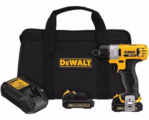 Atornillador Inalambrico Dewalt 12v 2bateria Litio Dcf610s2