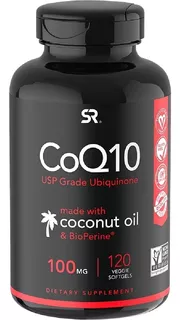 Coq10 100 Mg Con Aceite De Coco Sports Research 120 Capsulas